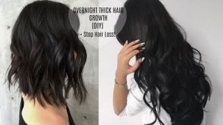 HAIR GROWTH SECRET | HOW TO GROW LONGER THICKER HAIR Naturally + Fast | Stop Hair Loss (DIY)